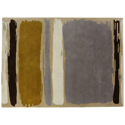 Sanderson Abstract Rug Linden and silver